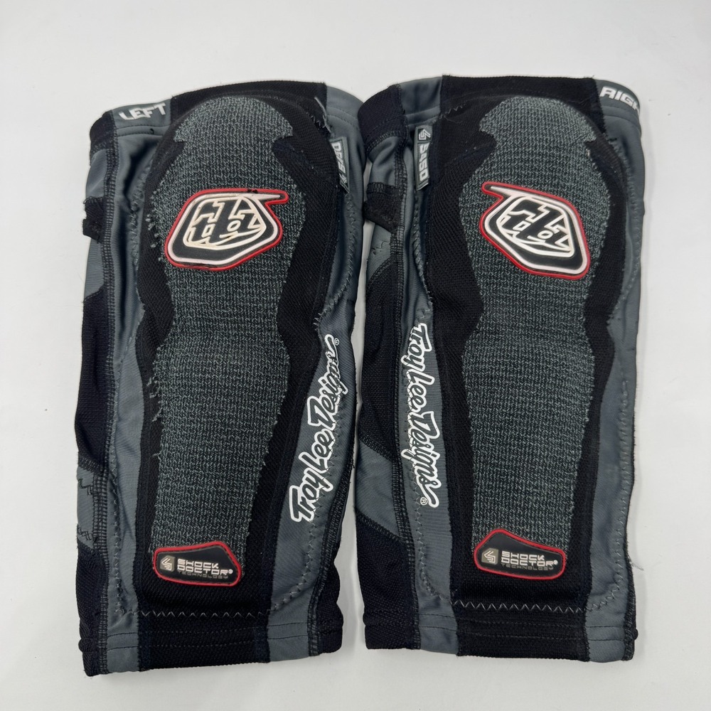 Troy Lee Designs TLD KGL5450 Knee Shin Guards Black MTB Motocross Men's XS